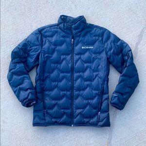 Columbia 650 Omni-Heat Men's Puffer Jacket - Navy